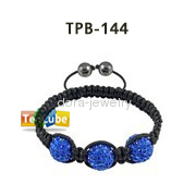 Shamballa swarovski crystal bracelet