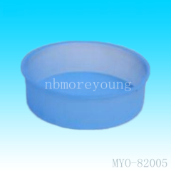 round basin silicone cake mold