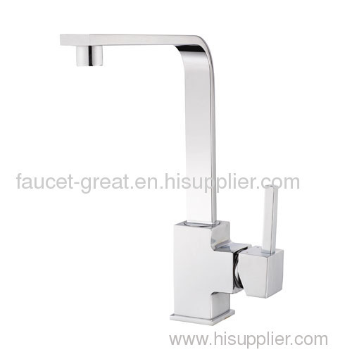 Square Kitchen Faucet In Modern Design