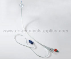 Silicone Foley Catheter with Temperature Probe