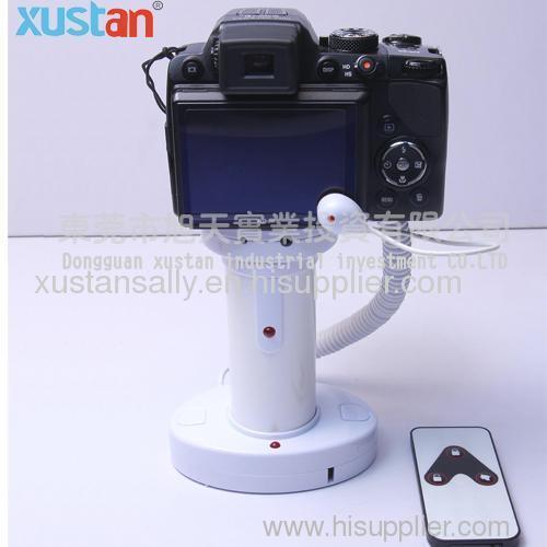 Alarm security display stand for camera