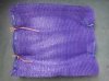 Purple hdpe raschel bag for vegetables