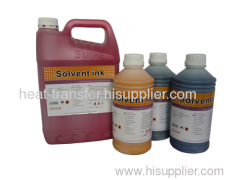 Solvent ink for Seiko