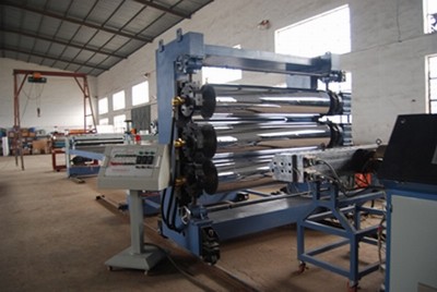 PE building template extrusion production line