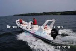 RIB boat6.6m,rigid inflatable boat---lianya boat