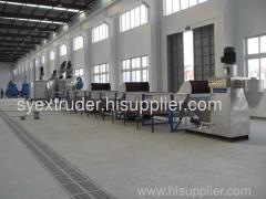 PET recycling machine