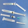 Disposable self-destruction Syringe with needle