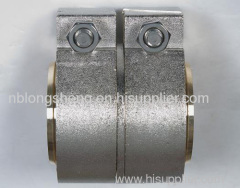 equal straight union clamp brass fittings