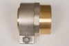 male elbow clamp brass fittings