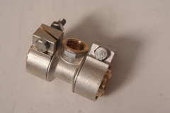 female tee clamp brass fittings for PAP pipes