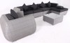 Garden rattan modern furniture sofa