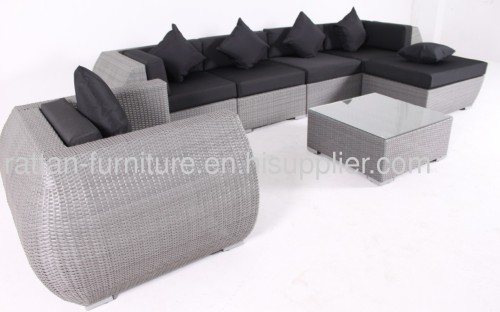 Garden rattan modern furniture sofa