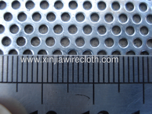 Perforated metal sheet for Energy production
