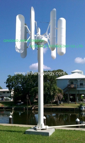 Vertical Axis Wind Turbine for home use