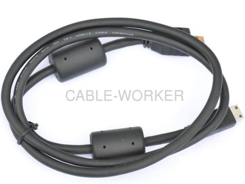 28AWG High Speed w/ Ethernet HDMI Cable with Ferrite Cores