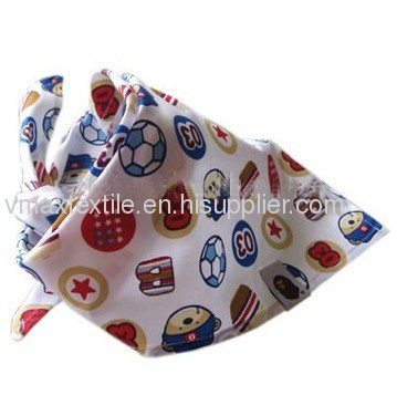 100% cotton triangle head bandana