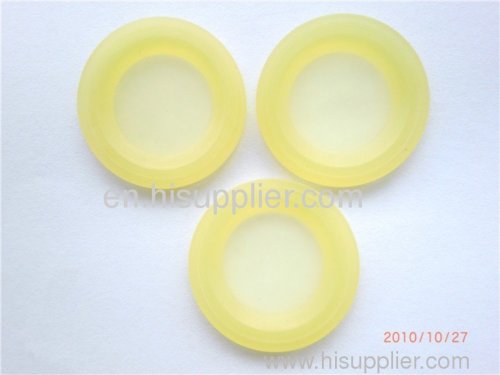 Rubber floating valve for infusion set