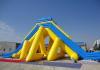 The world biggest Inflatable huge water slide pop in USA