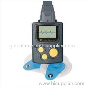 Smartest 12-Lead/3-Channel Holter monitor with LCD