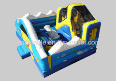 Inflatable mini bounce park