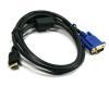 Premium VGA (HDDB15) to HDMI male to male Cable