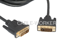 gold plated 28AWG CL2 Dual Link DVI-D Cable