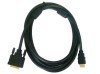 1.4a HDMI to DVI CABLE with ferrite