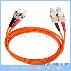 SC/PC-ST/PC MM Duplex Patch Cord