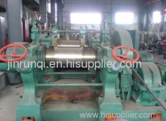 Two roll rubber open mixing mill