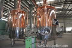 2000lred copper beer equipment