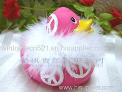 Rubber Feather Duck