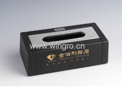 logo Plastic Car Tissue Holders