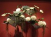 2011 New metal steel sculpture statue flower display stands home decoration hotel decor