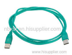 green usb 2.0 a male to a female