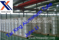 Aluminium Coil Tube For Refrigeration Purpose