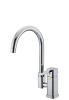 brass single lever kitchen faucet