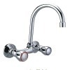 Wall mounter single lever kitchen faucet