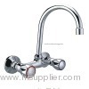 Wall mounter single lever kitchen faucet