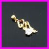 18k gold plated zircon pendat 1620840