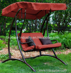 Patio Constructed with Steel Frame Swing Chair