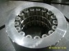 Backing bearings for cluster mills