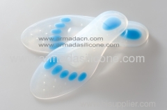 full length silicone massage insole