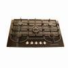 Cast Iron trivets,5 burners,Built-in Gas Cooker