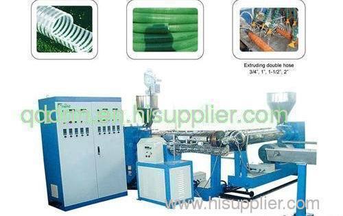 helix reinforced soft pipe production line