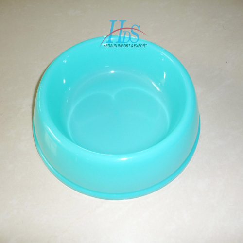 Dog plastic bowl