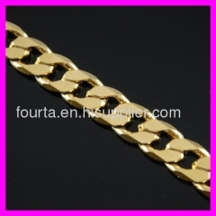 18K gold plated copper bracelet 1520012