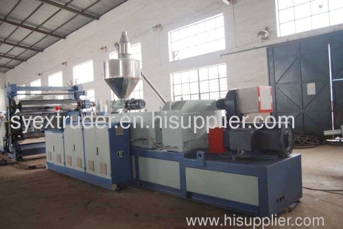 PE plate production line