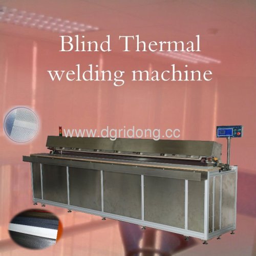 Multifunction Automatic Curtain Heat Welding Machine without Burn Mark