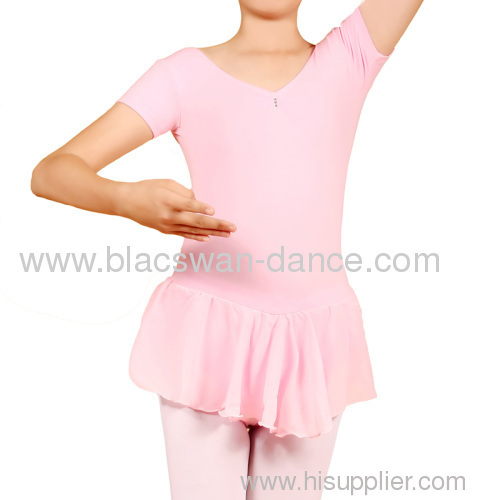 Short Sleeve Skirted Leotard