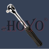 Ratchet Handle Wrench, Round Head, 1/4'' & 3/8'' & 1/2'' Drive